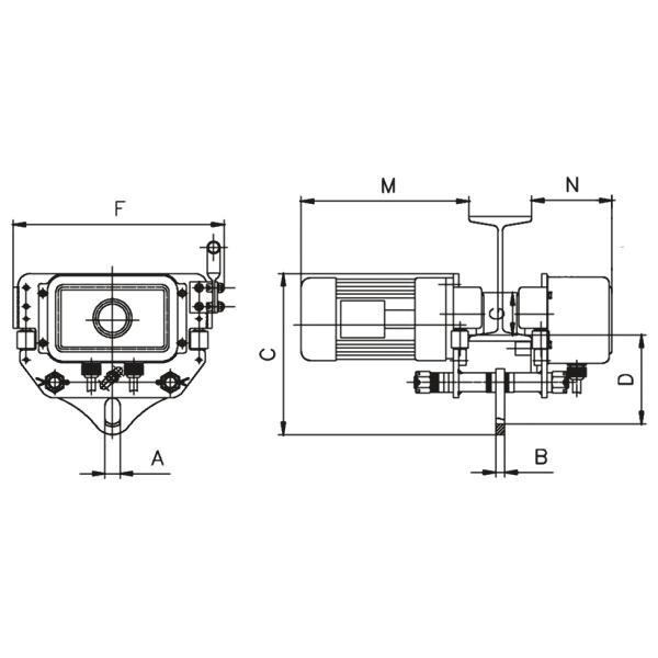 Unicraft Elektrofahrwerk  EFW 1-1